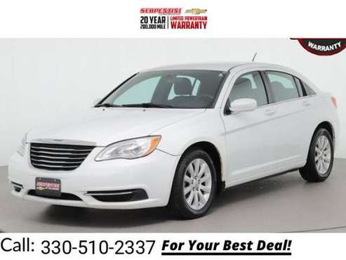 2014 Chrysler 200 Touring sedan Bright White Clearcoat - cars &... for sale in Tallmadge, OH