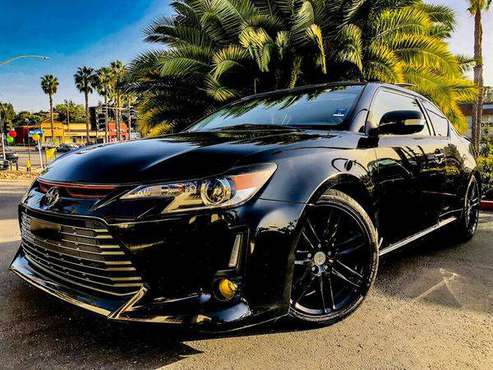 2015 Scion tC * LOWERED * BLACK RIMS * 6 SPEED * 2dr Coupe 6M for sale in Vista, CA