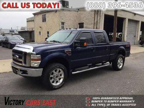 2008 Ford F-350 4WD Crew Cab 172 Lariat Pickup - - by for sale in Huntington, NY