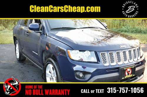 2015 Jeep Compass dark slate gray for sale in Watertown, NY