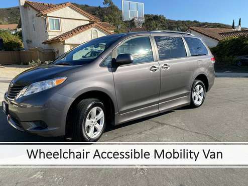 Wheelchair Accessible Mobility Van - 2012 Toyota Sienna LE - cars &... for sale in San Diego, CA