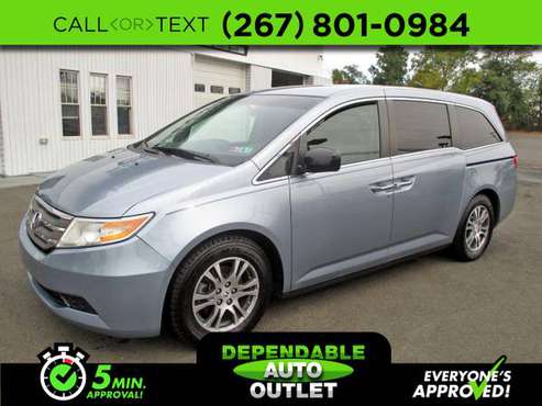 2012 Honda Odyssey 5dr EX - cars & trucks - by dealer - vehicle... for sale in Fairless Hills, PA