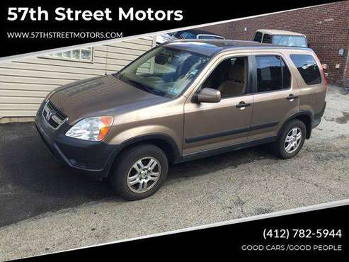 2002 Honda CR-V EX AWD 4dr SUV POOR CREDIT / WE CAN HELP!! for sale in Pittsburgh, PA