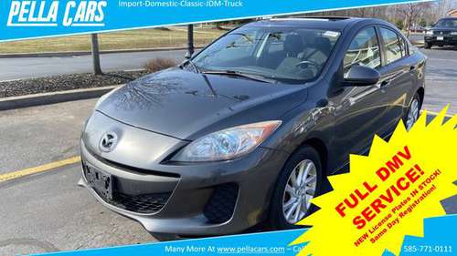 2012 Mazda Mazda3 i Touring 40 MPG FULL DMV SERVICE/NEW PLATES! for sale in Spencerport, NY