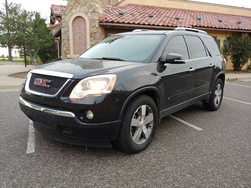 2009 GMC ACADIA SLT-2 LEATHER! 3RD ROW! NAV! DVD! RUNS/DRIVES GREAT! for sale in Norman, TX