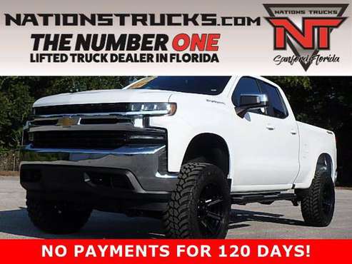 2020 CHEVY 1500 LT Double Cab 4X4 LIFTED TRUCK - NEW FUEL WHLS -... for sale in Sanford, GA