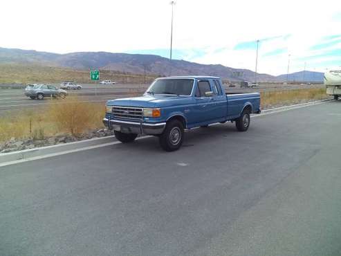 1990 Ford F250 xlt lariat camper special for sale in Reno, NV