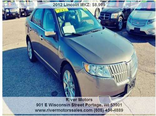 2012 Lincoln MKZ Base AWD 4dr Sedan 99583 Miles - cars & trucks - by... for sale in Portage, WI