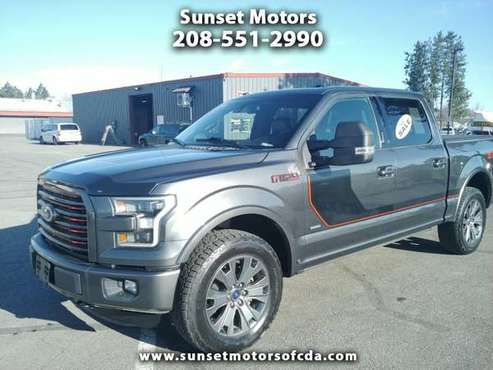 2016 Ford F-150 Lariat SuperCrew 5 5-ft Bed 4WD for sale in Coeur d'Alene, MT