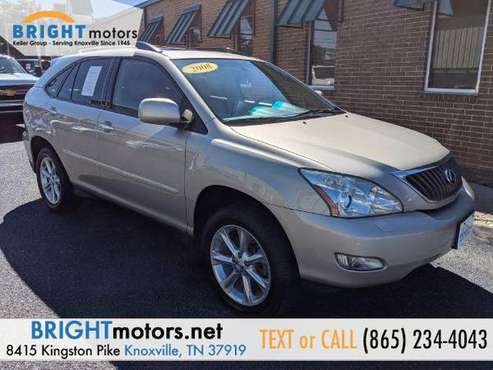 2008 Lexus RX 350 AWD HIGH-QUALITY VEHICLES at LOWEST PRICES for sale in Knoxville, TN