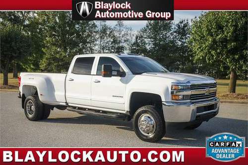 2015 CHEVROLET SILVERADO 3500HD LT 4x4*CLEAN* SOUTHERN TRUCK* DUALLY for sale in High Point, SC