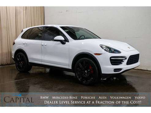 Blacked Out SUV! Porsche Cayenne Turbo with 21 Wheels, Nav and for sale in Eau Claire, IL
