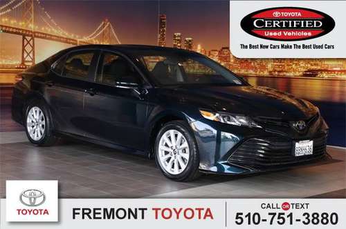 2018 Toyota Camry LE - - by dealer - vehicle for sale in Fremont, CA