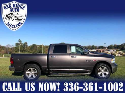 2014 RAM 1500 2WD Crew Cab 140.5" Big Horn - cars & trucks - by... for sale in Greensboro, NC