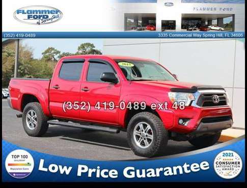 2015 Toyota Tacoma 2WD Double Cab V6 AT PreRunner for sale in Spring Hill, FL