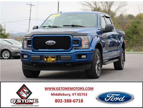 2018 FORD F-150 XLT CREW CAB - - by dealer - vehicle for sale in Middlebury, VT