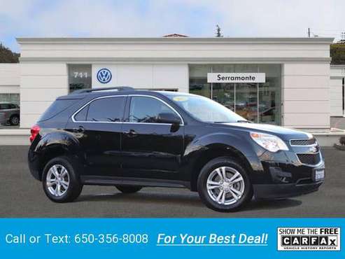 2013 Chevy Chevrolet Equinox LT Sport Utility suv Black - cars &... for sale in Colma, CA