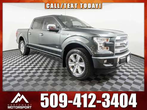2015 *Ford F-150* Platinum FX4 4x4 - cars & trucks - by dealer -... for sale in Pasco, WA