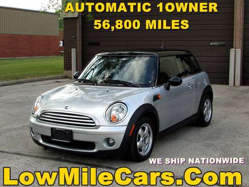 low miles 2007 Mini Cooper automatic 56k - - by dealer for sale in Willowbrook, IL