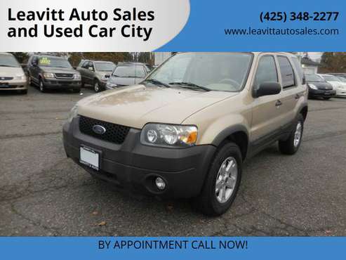 2007 Ford Escape XLT AWD 4DR SUV V6 - cars & trucks - by dealer -... for sale in Everett, WA