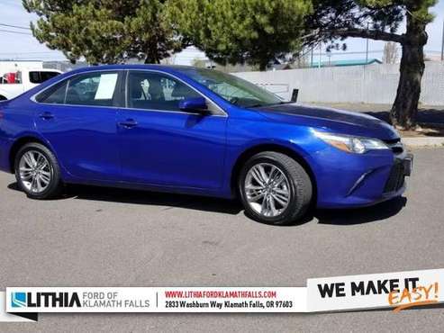 2016 Toyota Camry 4dr Sdn I4 Auto SE Sedan - - by for sale in Klamath Falls, OR