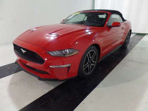 2018 FORD MUSTANG ECOBOOST CONVERTIBLE /EL CABALLO ROJO LE for sale in Miramar fl 33023, FL