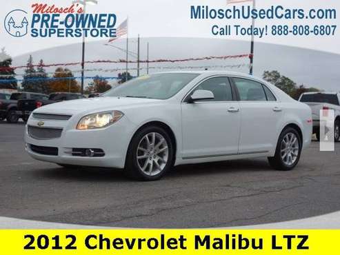 2012 Chevrolet Malibu 4dr Sdn LTZ w/1LZ - cars & trucks - by dealer... for sale in Lake Orion, MI