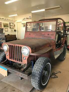 1947 WILLYS CJ2A JEEP - cars & trucks - by owner - vehicle... for sale in Missoula, MT