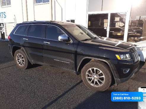 2015 Jeep Grand Cherokee Limited - - by dealer for sale in Bellingham, WA