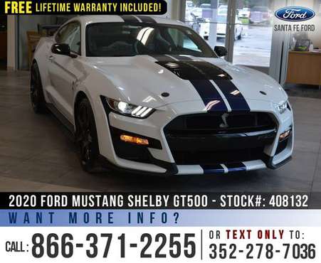 *** 2020 FORD SHELBY MUSTANG GT500 *** Leather Seats - Brand NEW! -... for sale in Alachua, GA