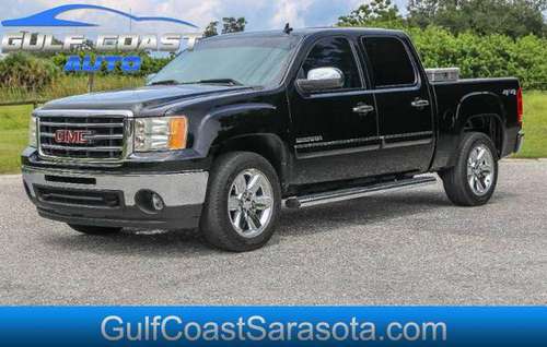 2012 GMC SIERRA 1500 SLE LEATHER 4x4 COLD AC EXTRA CLEAN TRUCK CREW... for sale in Sarasota, FL