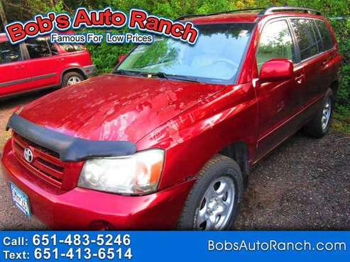 2005 Toyota Highlander 4dr 4-Cyl (Natl) - cars & trucks - by dealer... for sale in Lino Lakes, MN