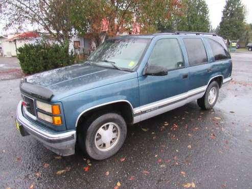 1995 GMC Yukon SLE FOR THOSE ON A BUDGET "NOT PRETTY RUNS GOOD" -... for sale in WASHOUGAL, OR