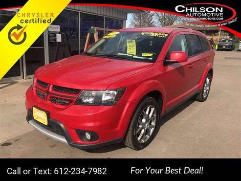 2019 Dodge Journey GT suv Red - - by dealer - vehicle for sale in Cadott, MN
