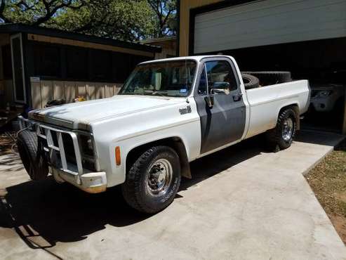 1979 Chevrolet C20 Square body - cars & trucks - by owner - vehicle... for sale in Fort Worth, TX