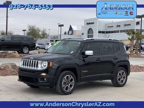 2015 Jeep Renegade 4WD 4dr Limited Black - - by for sale in Lake Havasu City, AZ