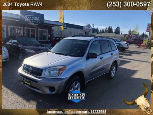 2004 Toyota RAV4 Base AWD 4dr SUV - - by dealer for sale in Tacoma, WA
