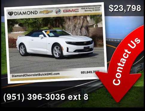 2019 Chevrolet Chevy Camaro 1LT Lower Price - Call/Email Make Offer... for sale in Banning, CA