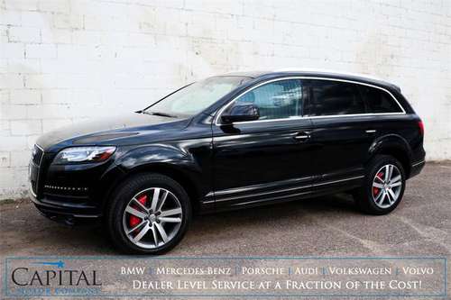 Audi Q7 3.0T Quattro AWD w/3rd Row Seats! Clean History - Gorgeous... for sale in Eau Claire, IA