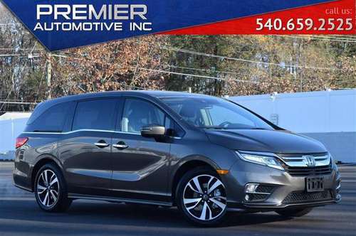 2018 HONDA ODYSSEY ELITE ****We Finance! **** - cars & trucks - by... for sale in Dumfries, District Of Columbia
