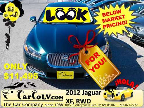2012 Jaguar XF Sedan 4D - cars & trucks - by dealer - vehicle... for sale in Las Vegas, NV