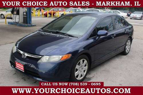 2008 *HONDA *CIVIC *LX 1OWNER GAS SAVER CD GOOD TIRES 079499 for sale in MARKHAM, IL