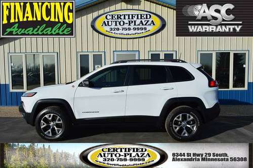 2016 Jeep Cherokee Trailhawk 4×4 - cars & trucks - by dealer -... for sale in Alexandria, MN