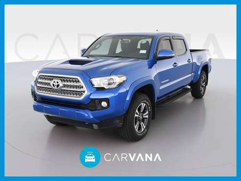 2017 Toyota Tacoma Double Cab TRD Sport Pickup 4D 6 ft pickup Blue for sale in Naples, FL