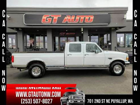1997 Ford F350 Crew Cab Long Bed - - by dealer for sale in PUYALLUP, WA