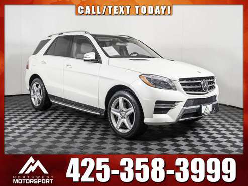 2014 *Mercedes-Benz ML550* 4Matic AWD - cars & trucks - by dealer -... for sale in Lynnwood, WA