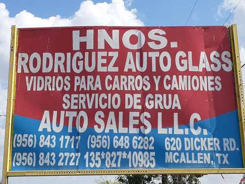 Autos y vidrios enpsando$ 85 for sale in McAllen, TX