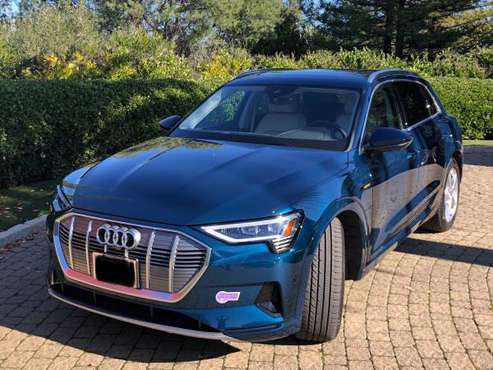 SOLD 2019 AUDI eTRON Premium Plus low miles!!! - cars & trucks - by... for sale in Greenbrae, CA