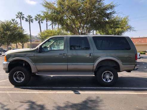 2000 Ford 7.3 Diesel Excursion Limited - cars & trucks - by owner -... for sale in Jamul, CA