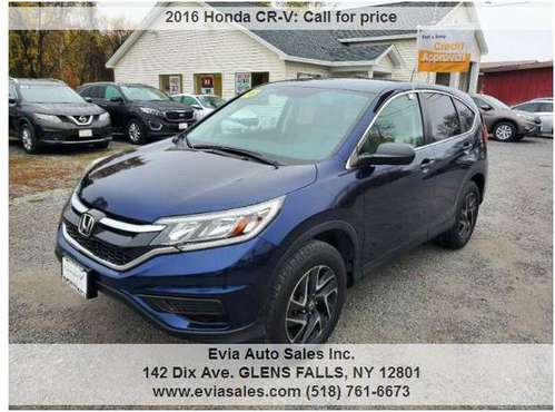 16 CR-V...ONLY 57K MILES!!!...$99 DOWN..GUARANTEED CREDIT APPROVAL -... for sale in Glens Falls, NY